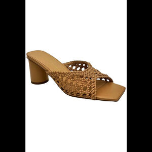 INTENTIONALLY BLANK Woven Mules Cassandra Clay - Medium